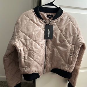 NWT Stone Diamond Quilted Bomber Jacket Pretty Little Thing